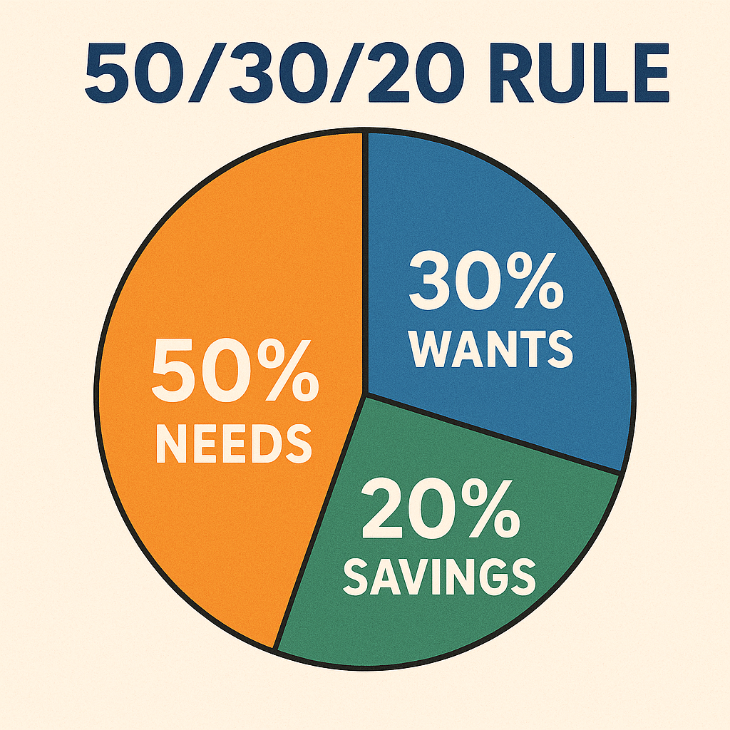 50/30/20 budgeting rule explained for Indian families.