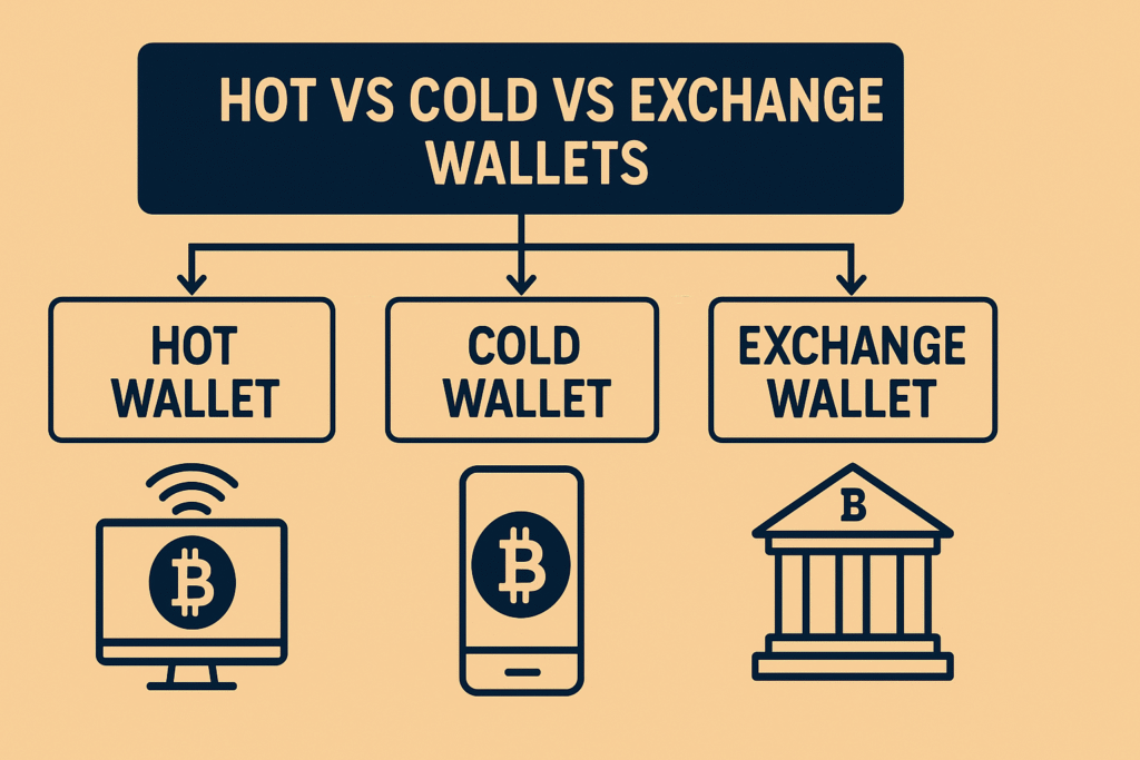 Types of crypto wallets for Indian users explained visually