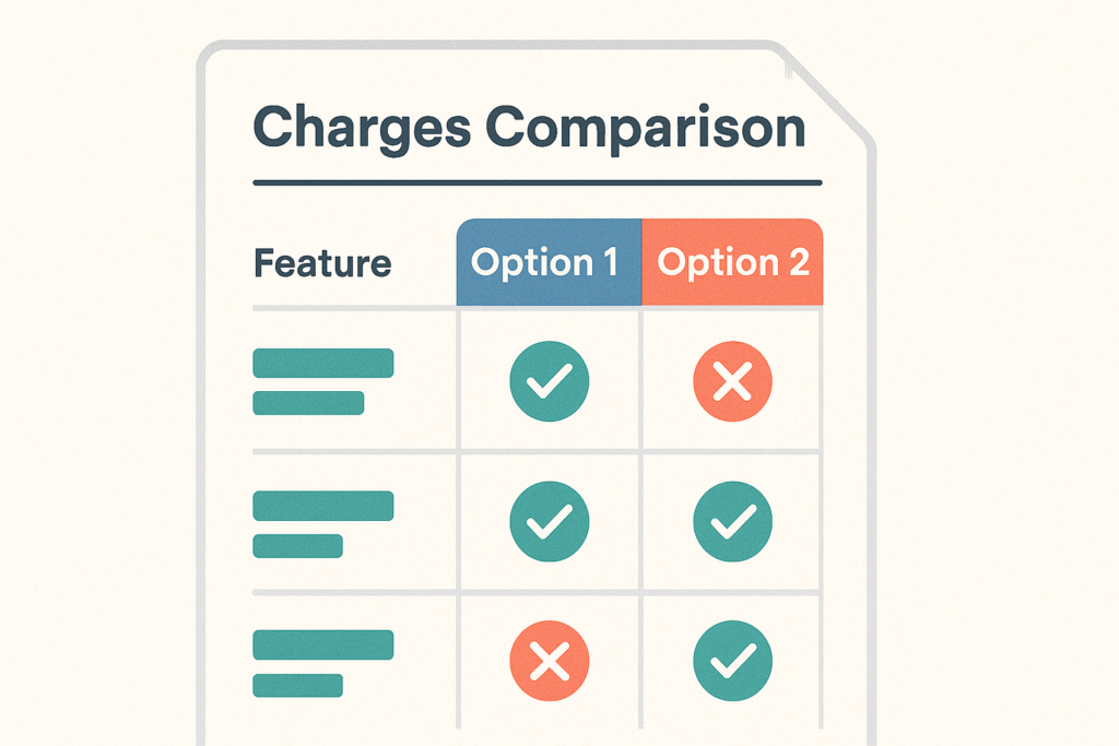 Indian Stock Market App Charges Comparison
