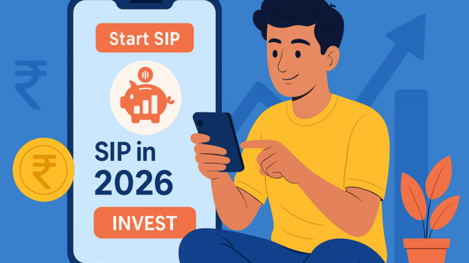 Best SIP plans for beginners in India using mobile apps in 2026.