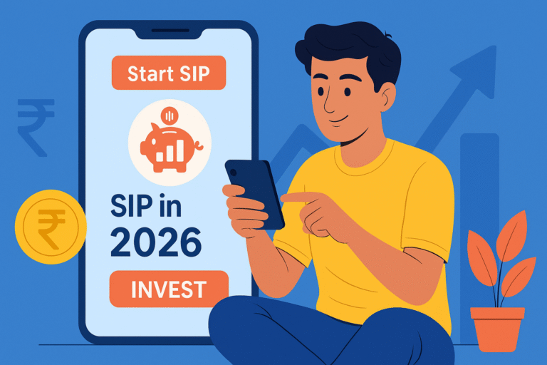 Best SIP plans for beginners in India using mobile apps in 2026.