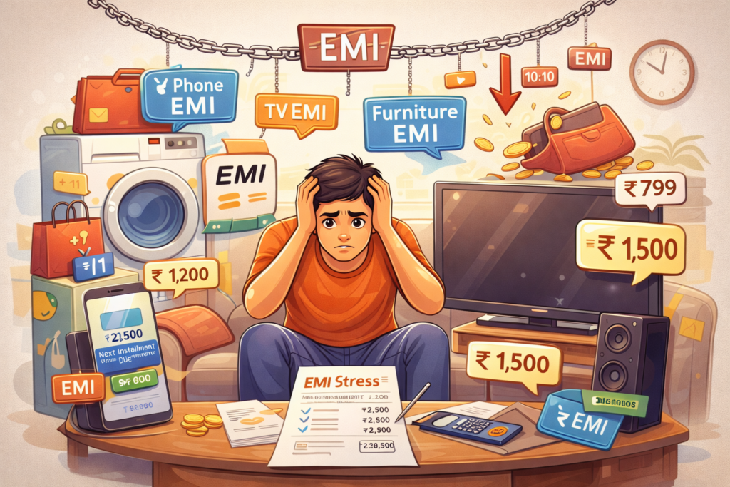 EMI culture creating financial stress in India