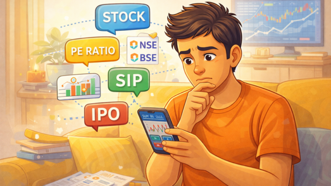 stock market terms india explained for beginners