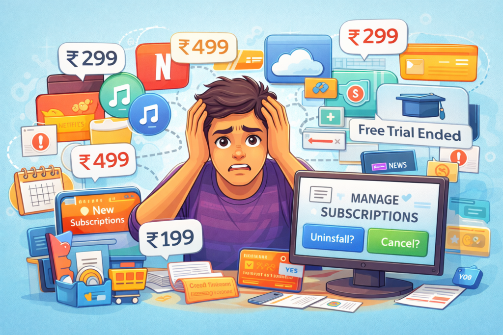 OTT and app subscriptions draining Indian income