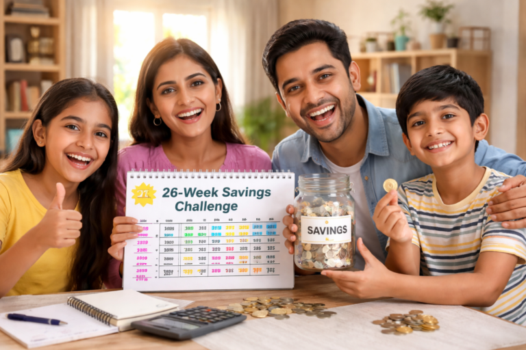 26-week savings challenge india